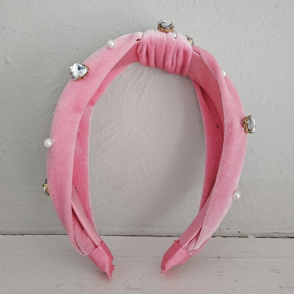 NWOT Target A New Day Pink Crystal Headband - Picture 2 of 3